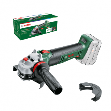 Akumuliatorinis kampinis šlifuoklis Bosch Advanced Grind 18V-80 BT, 18 V, (be akum. ir krov.)