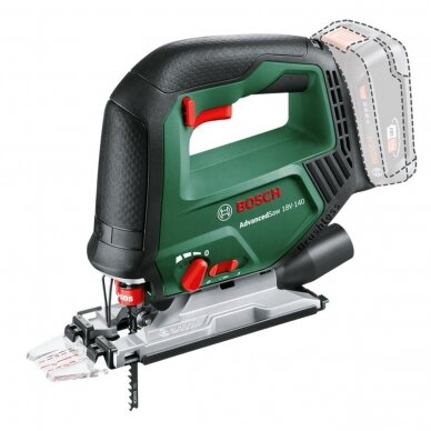 Akumuliatorinis siaurapjūklis Bosch AdvancedSaw 18V-140, 0603013000