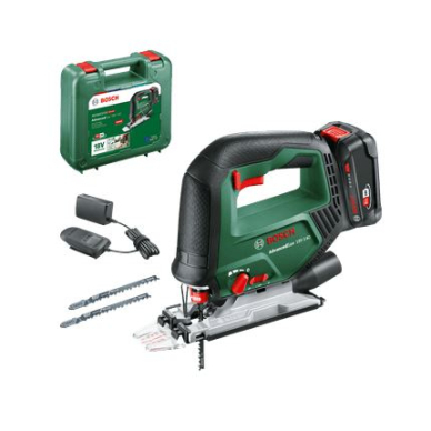 Akumuliatorinis siaurapjūklis Bosch AdvancedSaw 18V-140, 2Ah, 0603013003