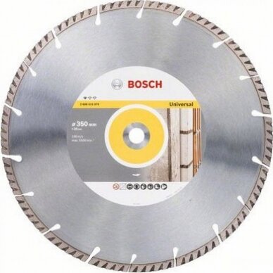 Deimantinis pjovimo diskas Bosch Standard for Universal, 300 mm, 2608615067