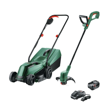 Akum. vejapjovės ir trimerio kompl. Bosch EasyMower EasyGrassCut18V, 18V 06008B9D02