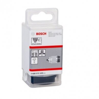 Greitos fiksacijos griebtuvas gręžtuvams Bosch GSB, PSB, 1.5-13 mm 1