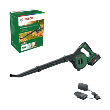 Akumuliatorinis lapų pūstuvas Bosch Universal Leaf Blower 18V, 130, 1x2,5Ah, 06008A0600