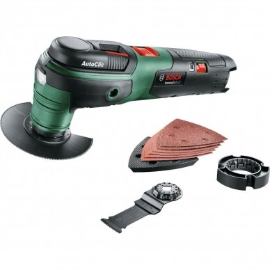 Daugiafunkcinis įrankis Bosch Universal Multi 12, 12 V, (be akum. ir krov.), 0603103000