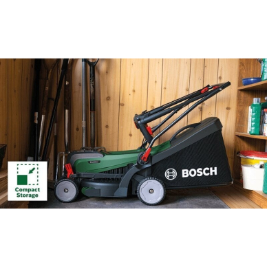 Akumuliatorinė vejapjovė Bosch Universal Rotak 2x18V-37, 18 V, 37 cm, 06008B9E00 5