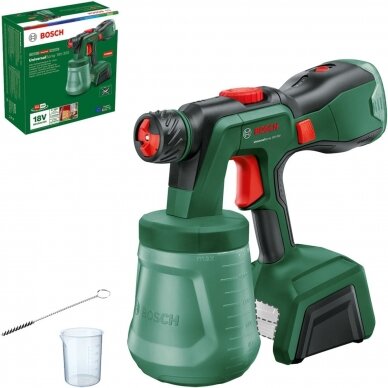 Akumuliatorinis dažų purkštuvas Bosch Universal Spray18V-300, 0603208100 (be akum. ir krov.)