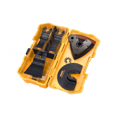 Daugiafunkcinio įrankio priedų rinkinys DeWalt DT20731-QZ, 8 vnt 2