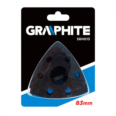 Trikampis šlifavimo padas GRAPHITE 56H013