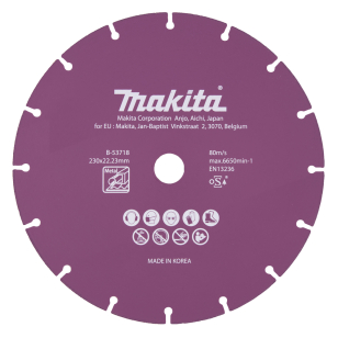 Deimantinis diskas Makita B-53718, 230mm