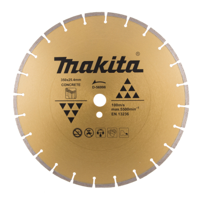 Deim. diskas betonui Makita D-56998, 350/25,4 mm