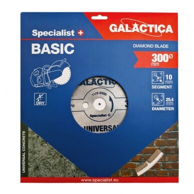 Deim. diskas GALACTICA 300x10x25.4 3