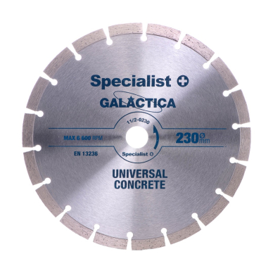 SPECIALIST+ deim. diskas GALACTICA, 230x10x22.2 mm