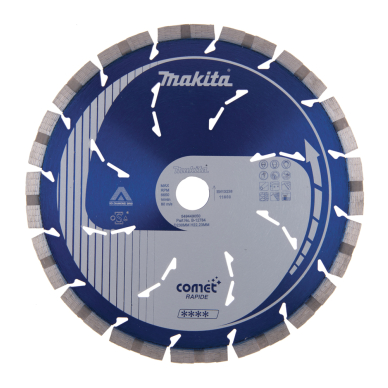 Deimantinis diskas Makita B-12784, 230mm COMET RAPID