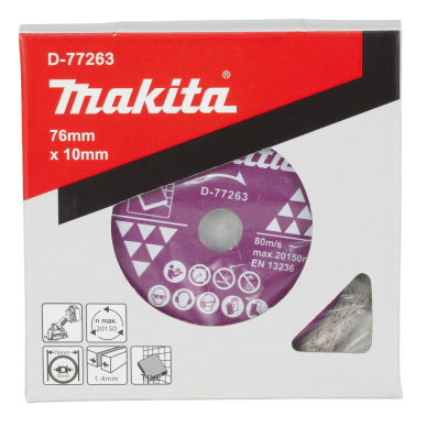 Deimantinis diskas plytelėms Makita D-77263 3