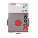 Diskinis pagrindas Bosch X-LOCK velcro, 125mm, 2608601722