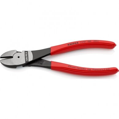 Didelės svertinės jėgos kirpimo replės KNIPEX 7401180