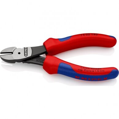 Didelės svertinės jėgos kirpimo replės KNIPEX 7402140