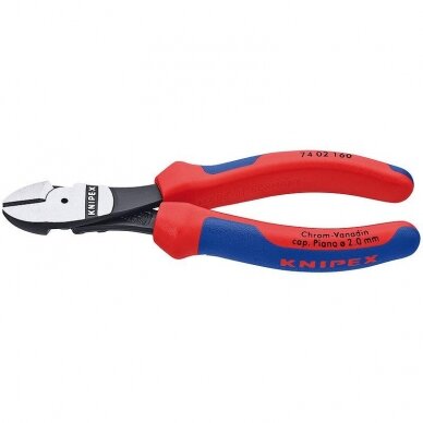 Didelės svertinės jėgos kirpimo replės KNIPEX 7402160