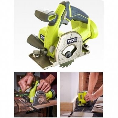 Diskinis pjūklas Ryobi R18MMS-0, 18V, 85mm 1