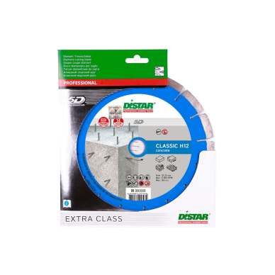 DISTAR CLASSIC H12 Deimantinis diskas gelžbetoniui hidrotechniniam betonui, 125mm 3