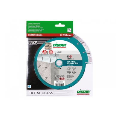 DISTAR TECHNIK ADVANCED Deimantinis diskas betonui, 180 mm (14315347014) 2