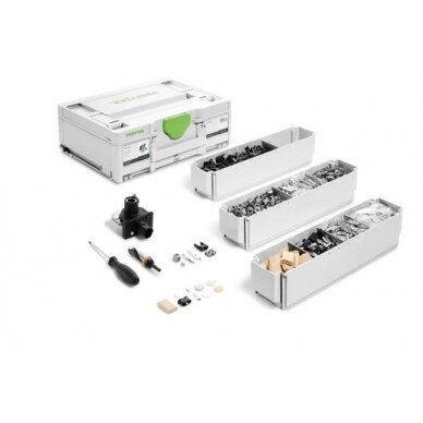 DOMINO sujungimo elementų komplektas Festool KV-SYS D8 (576797) 1