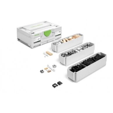 DOMINO sujungimo elementų komplektas Festool SV-SYS D14 (576795)