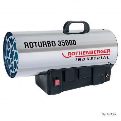 Dujinis šildytuvas 34kW ROTHENBERGER Roturbo 35000