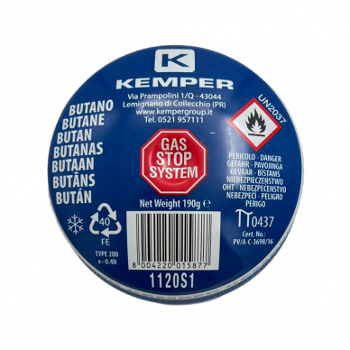 Dujos „KEMPER" STOP GAS 190 g 1