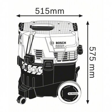 Dulkių siurblys Bosch GAS 35 L AFC Professional Garantija 3 metai 4