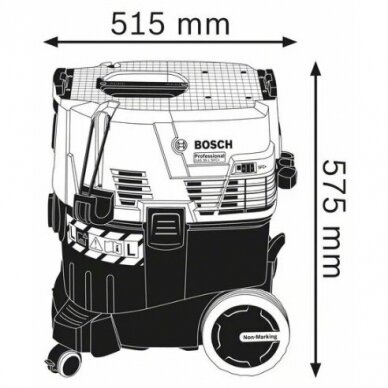 Dulkių siurblys Bosch GAS 35 L SFC Professional 2