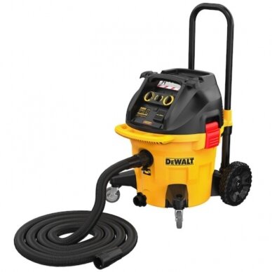 Dulkių siurblys DeWalt DWV905H-QS, 38L, H klasė, 1400W