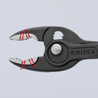 Dvigubo griebimo replės KNIPEX TwinGrip 8202200 7