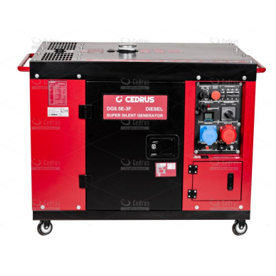 Dyzelinis generatorius Cedrus CEDDG8.5E-3F, 8.5 kW KD1100F