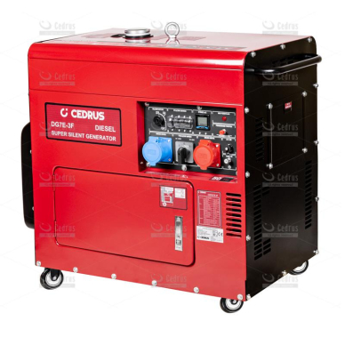 Dyzelinis generatorius Cedrus CEDDG7E-3F, 7.1 kW KD195FC