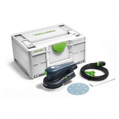 Ekscentrinis šlifuoklis Festool ETS EC 125/3 EQ-Plus (576341)