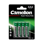 Elementai, anglies cinko, AAA, 1,5V, R03, B4, CAMELION, 4 vnt.