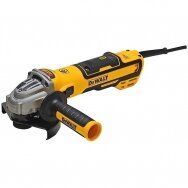 Elektrinis kampinis šlifuoklis DeWalt DWE4357-QS, 125mm, 1700W