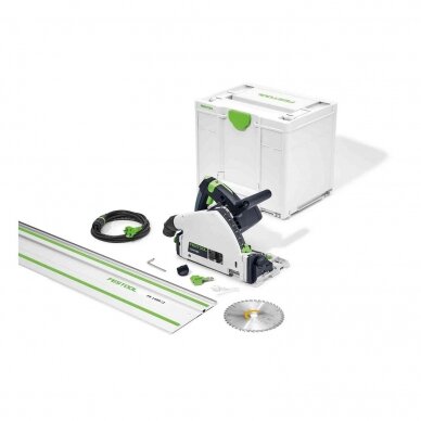 Elektrinis įgilinamasis diskinis pjūklas Festool TS 55 FEBQ-Plus-FS (577010)