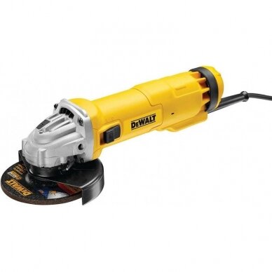 Elektrinis kampinis šlifuoklis DeWalt DWE4237K-QS, 1400W