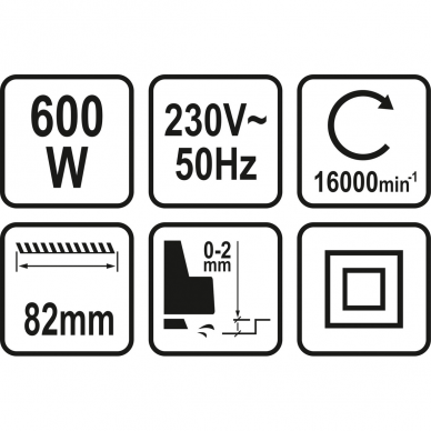 Elektrinis oblius Sthor, 600 W 3