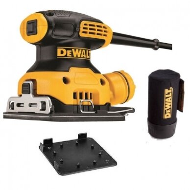 Elektrinis vibracinis šlifuoklis DeWalt DWE6411-QS, 230W