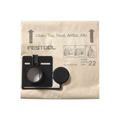 Filtro maišas Festool FIS-CT 22/5 (452970)