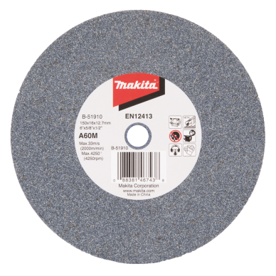 Galandimo diskas Makita B-51910, 150x16x12,7mm A60M