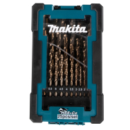 Grąžtų komplektas Makita D-67577, 25 vnt., (1-13mm) HSS-Co 5%