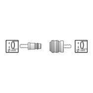 Greitųjų jungčių rinkinys Pansam A535405, 6 mm