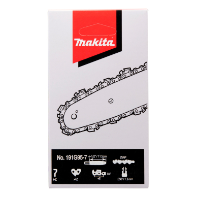 Grandinės MC 25AP 16cm/6-1/4", 1/4" ,1.3mm, 42H,   Makita 191G95-7 1