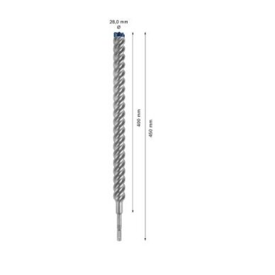 Grąžtas betonui Bosch SDS-plus, 28x400x450mm, 1 vnt. 2608900154 2