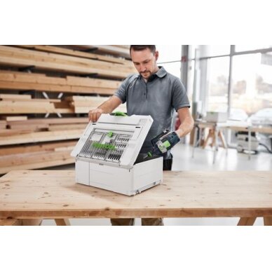 Grąžtų rinkinys kasetėje Festool BKS SYS3 D4-10 CE/S (577397) 2