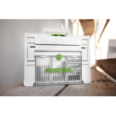 Grąžtų rinkinys kasetėje Festool BKS SYS3 D4-10 CE/S (577397) 1